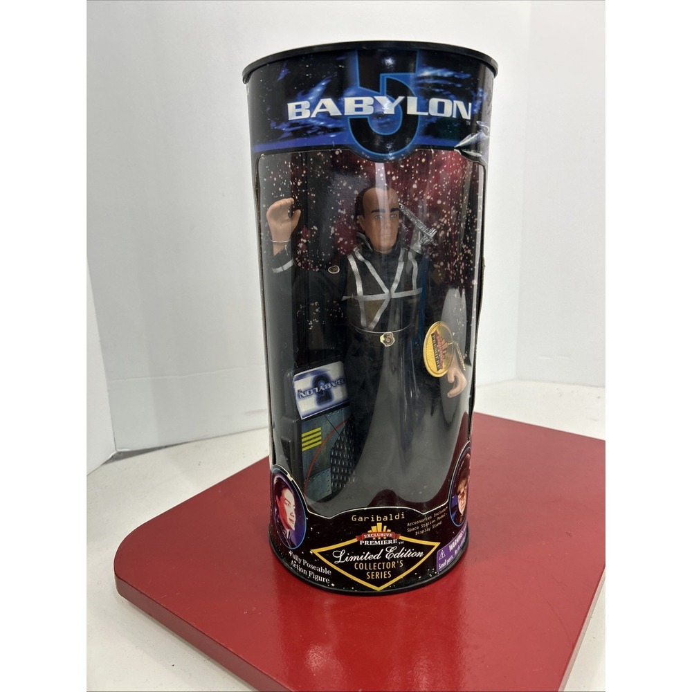 Babylon 5 Garibaldi Action Figure Exclusive‎ Toy LE Window Issue Unopened 1997